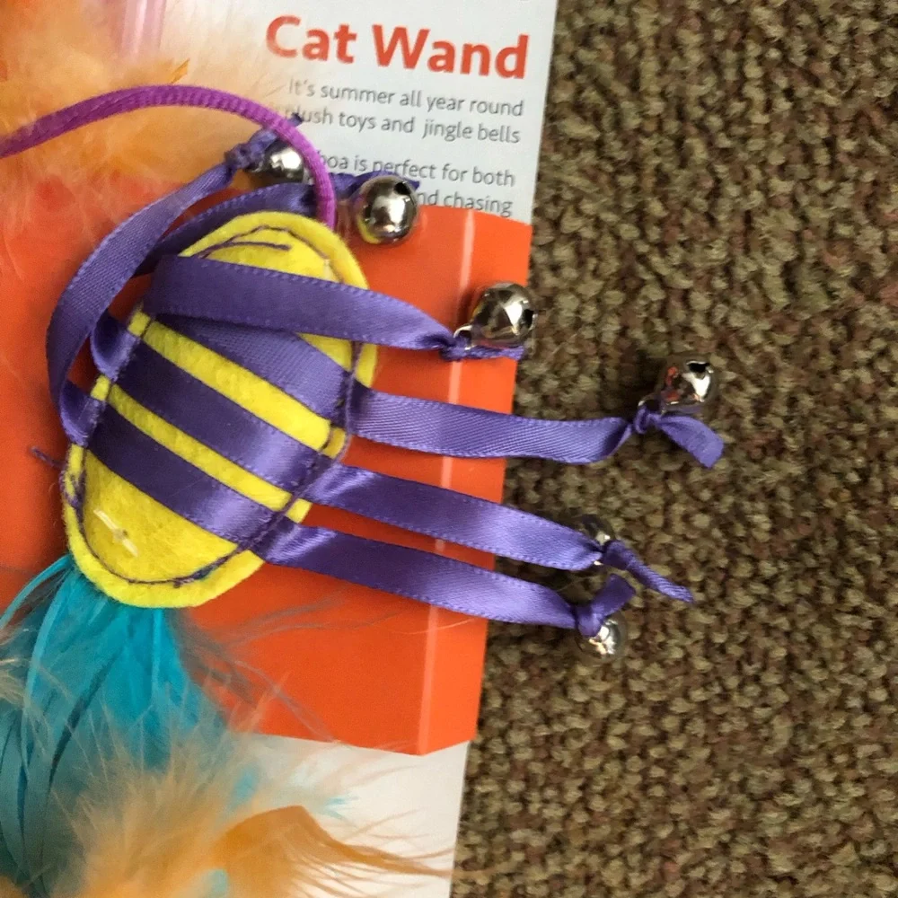 🌵3/$15 Kitty City Summertime Cat Wand (see description) Last One
